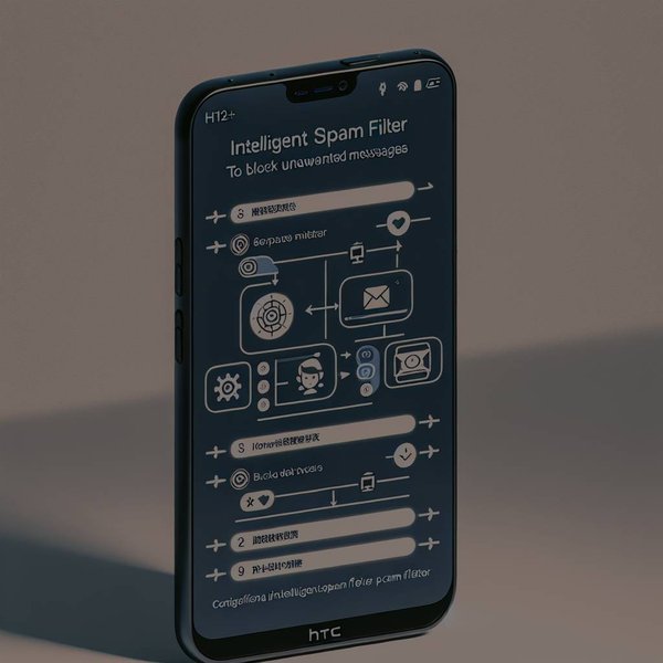 Comment configurer un filtre de spam intelligent sur un HTC U12+ pour bloquer les messages indésirables?